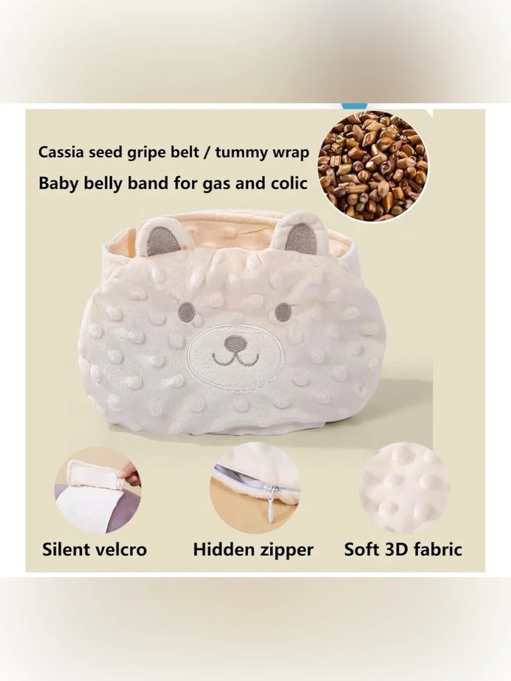 Heating Belt for Babies. Colic relief.